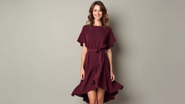 Adoptez une robe grande taille fendue pour briller